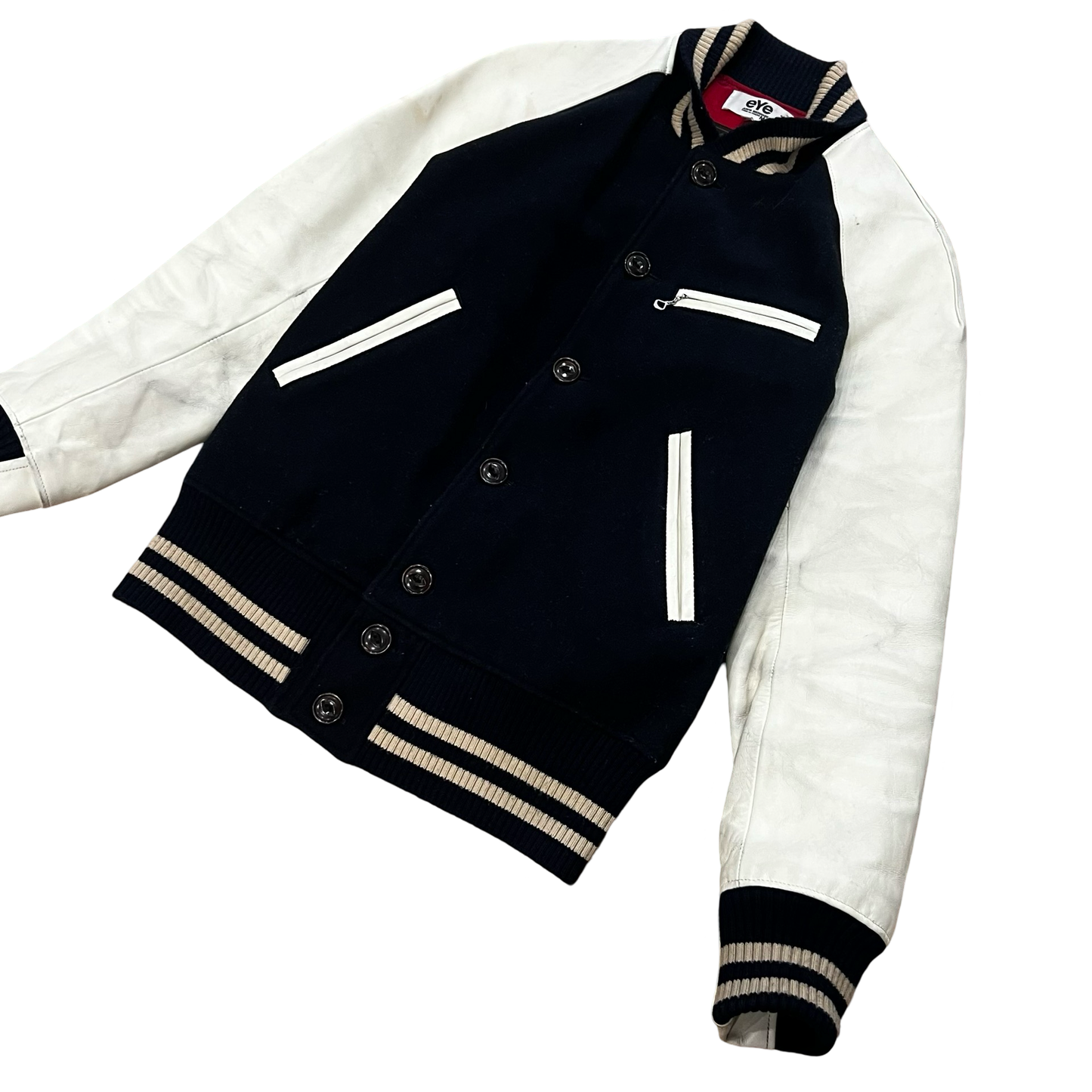 Junya Watanabe x Johnson Leathers Varsity Jacket Sz M