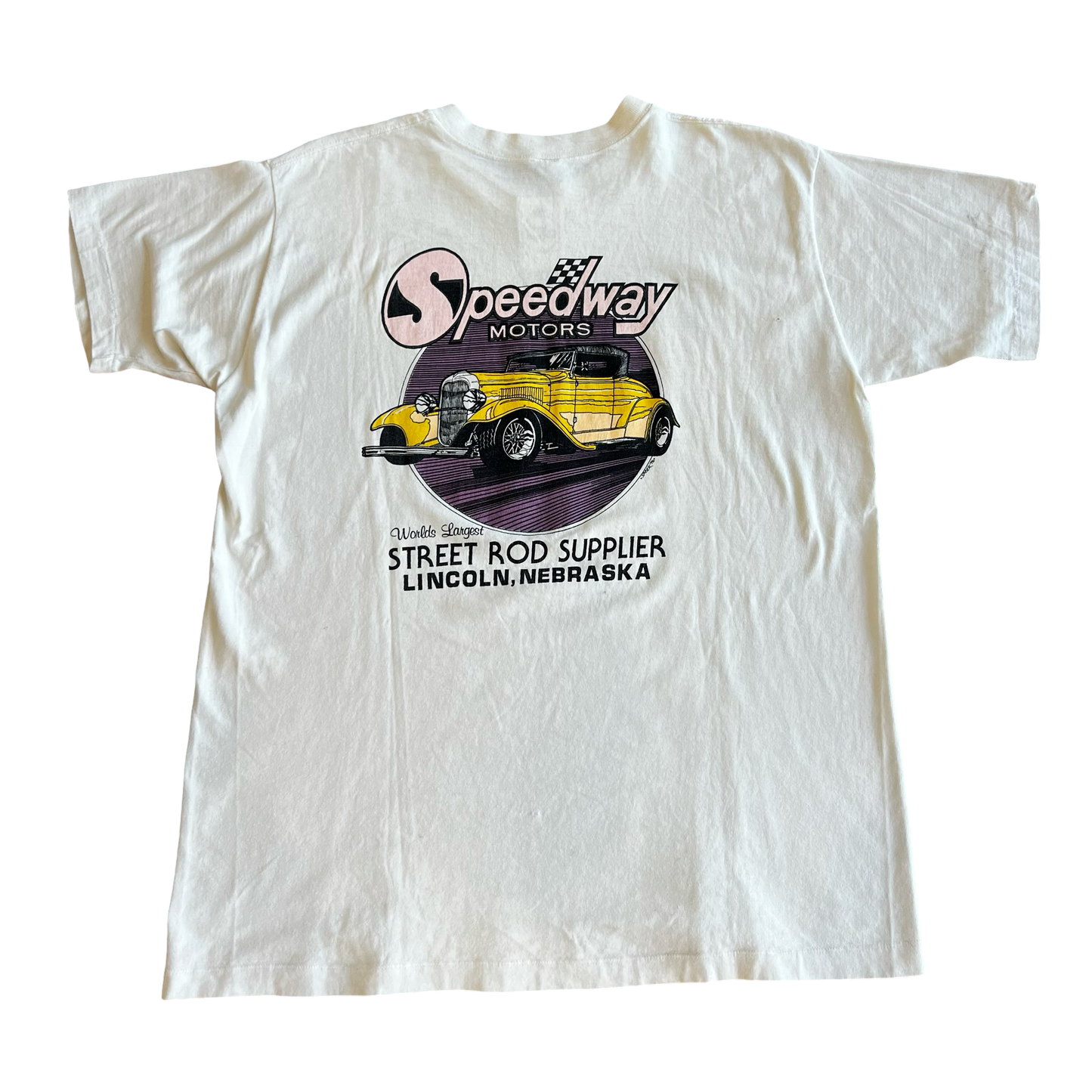 Vintage 70s Tulsa Street Rod Car T-Shirt SZ L