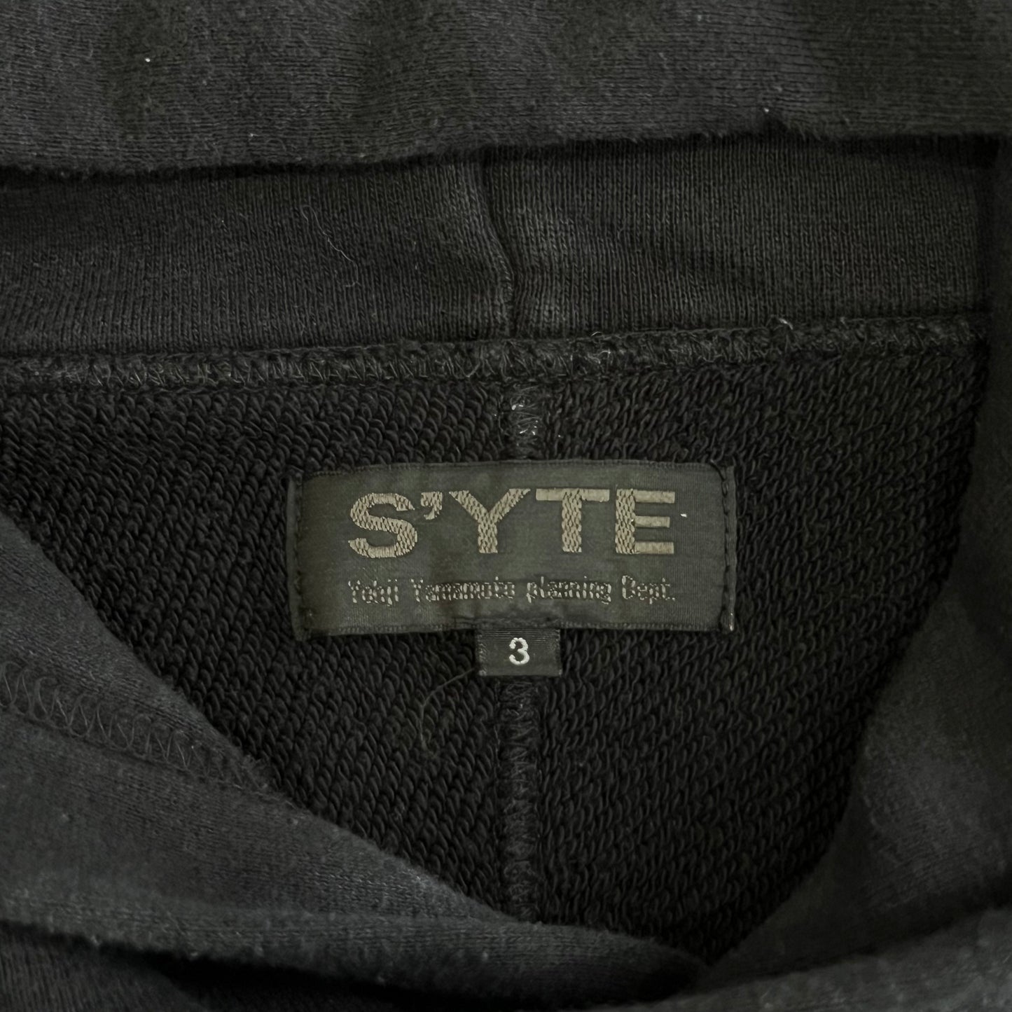 Yohji Yamamoto S’YTE Graphic Hoodie SZ 3