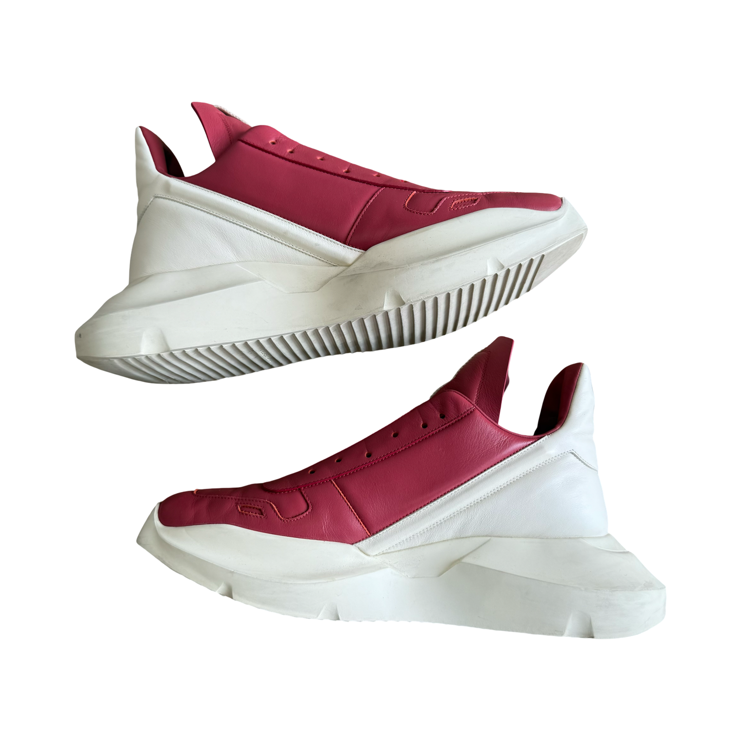 Rick Owens Red Geth Runners SZ 43