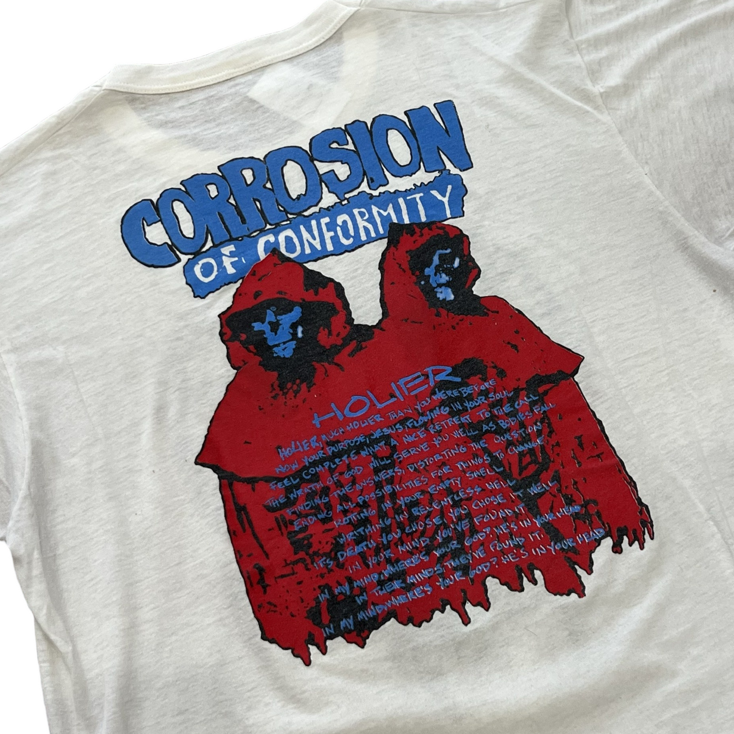 Vintage Corrosion Of Conformity Holier 80s T-Shirt SZ XL