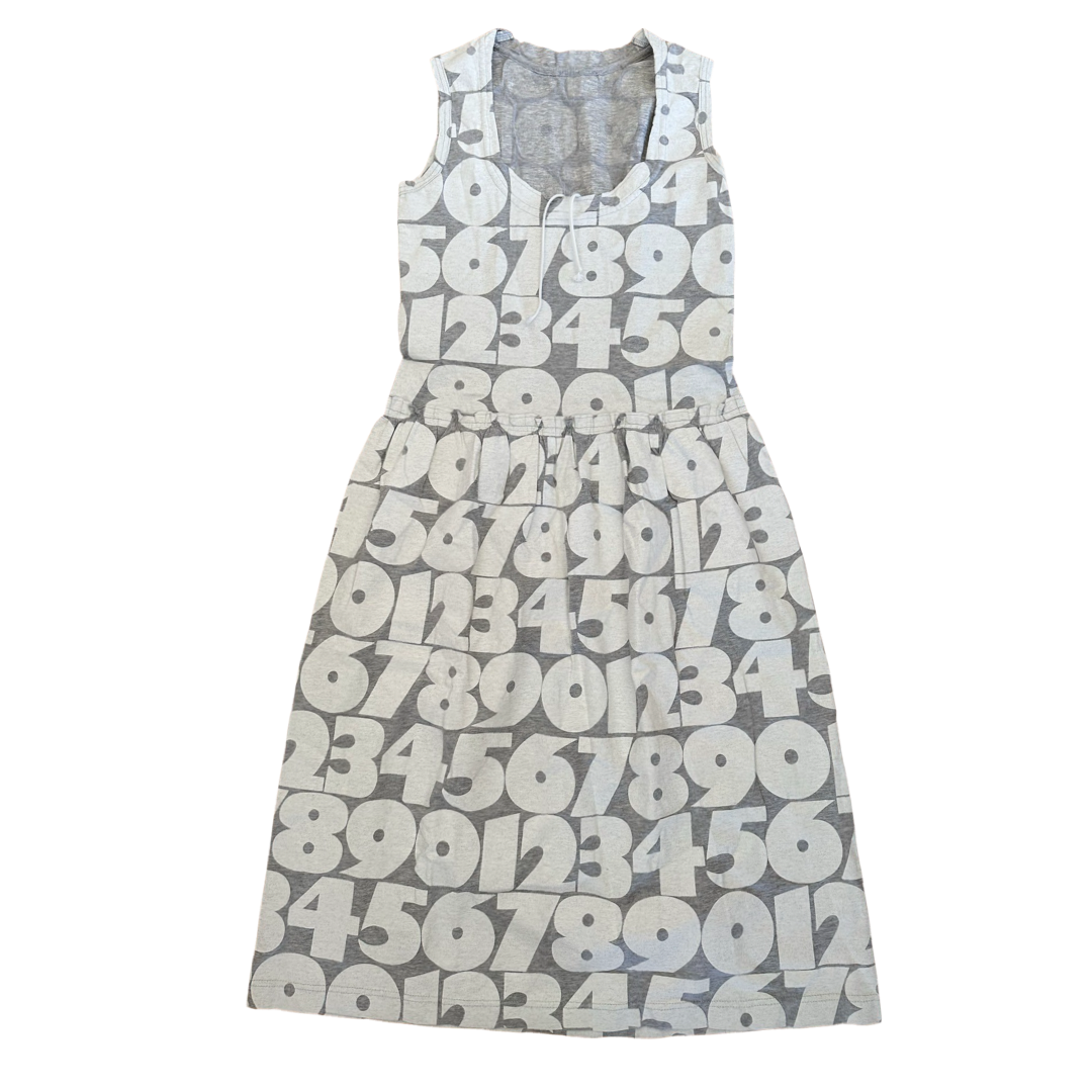 Comme des Garçons Number Print Dress SS02 Sz Small – Final Blow