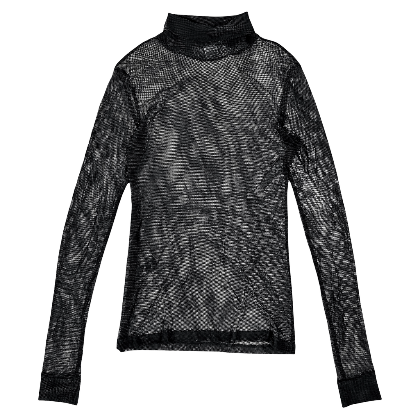 Raf Simons Mesh Turtleneck AW98-99 Sz 48