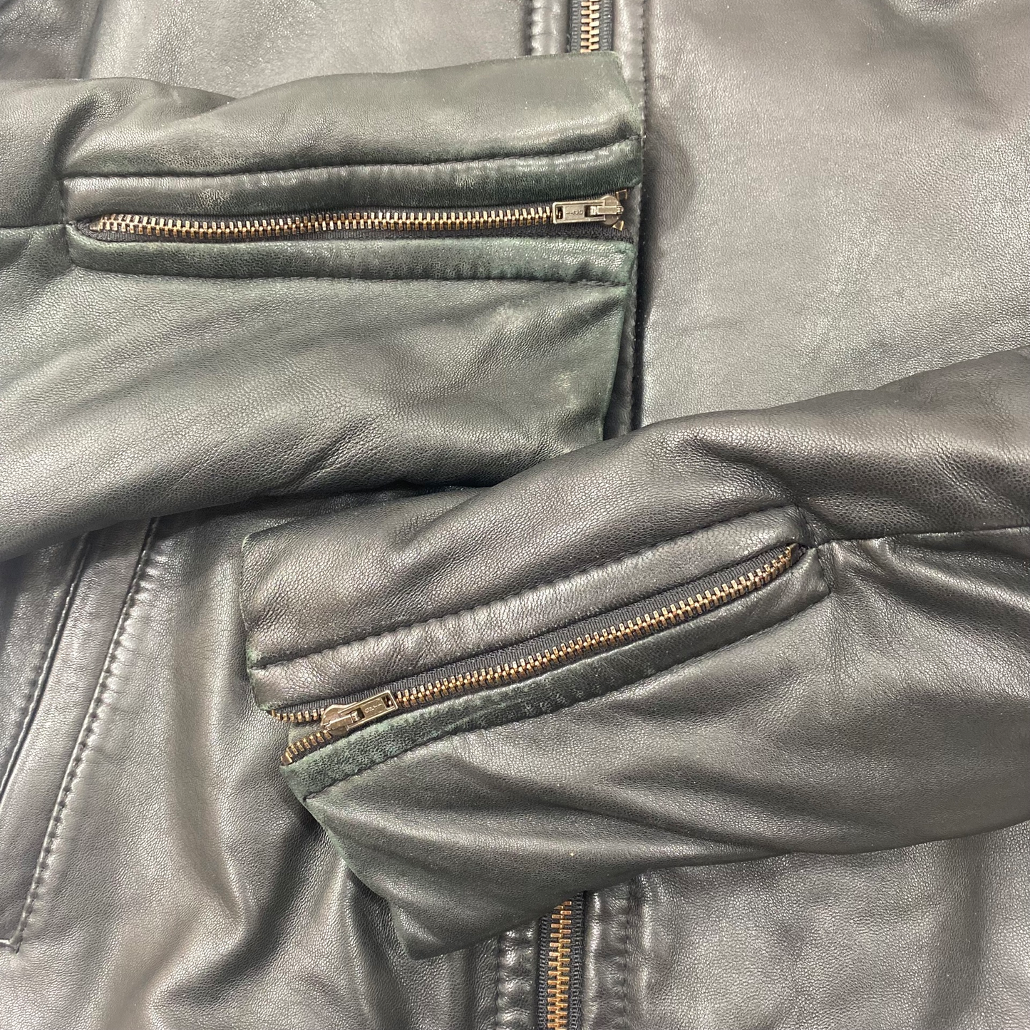 Raf Simons Leather Biker Jacket AW07 Sz 48