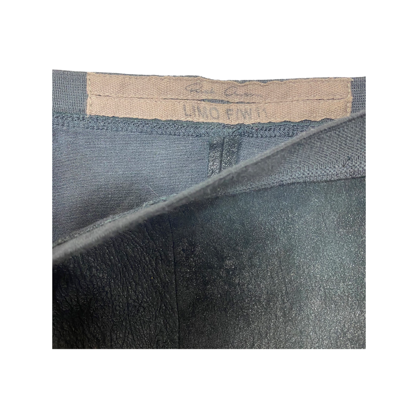 Rick Owens Blistered Lambskin Leggings A/W11 “Limo” size 8/30