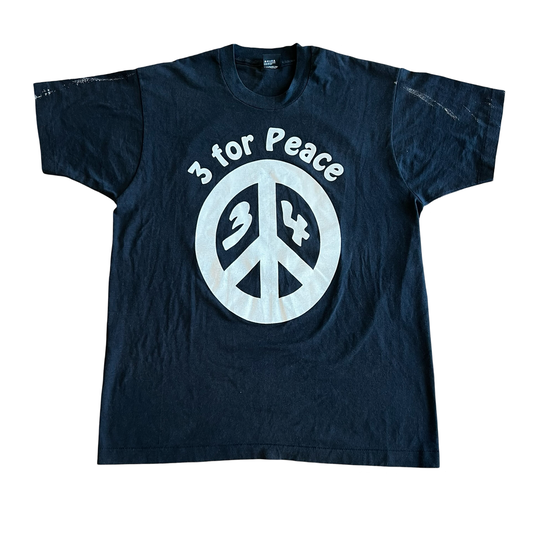 Vintage 80s 3 for Peace T-Shirt SZ XL
