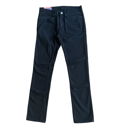 Acne Black Floragatan Denim SZ 32