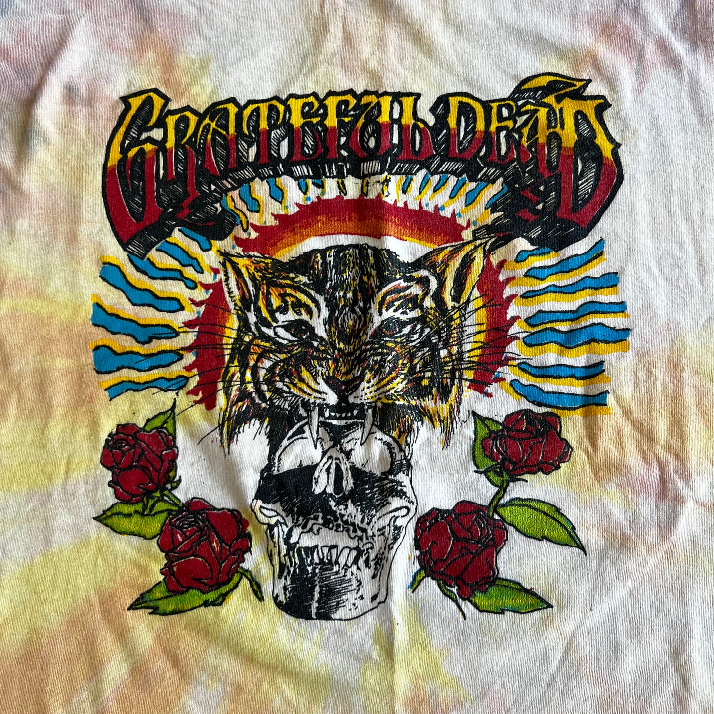Vintage 80s Greatful Dead Summer Tour T-Shirt SZ L