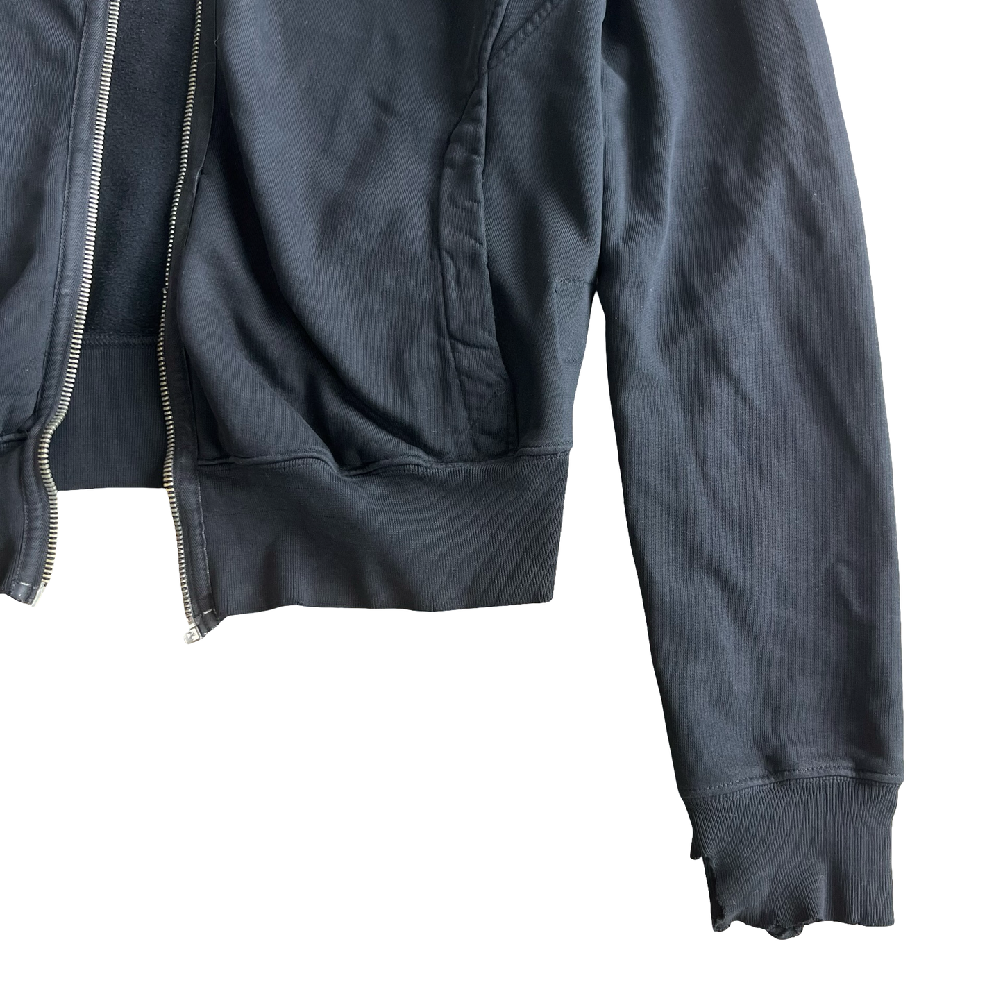 Rick Owens Black Gimp Hoodie SZ XL