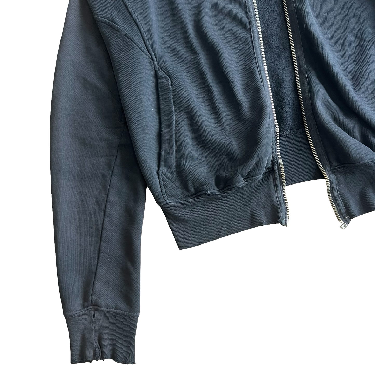 Rick Owens Black Gimp Hoodie SZ XL