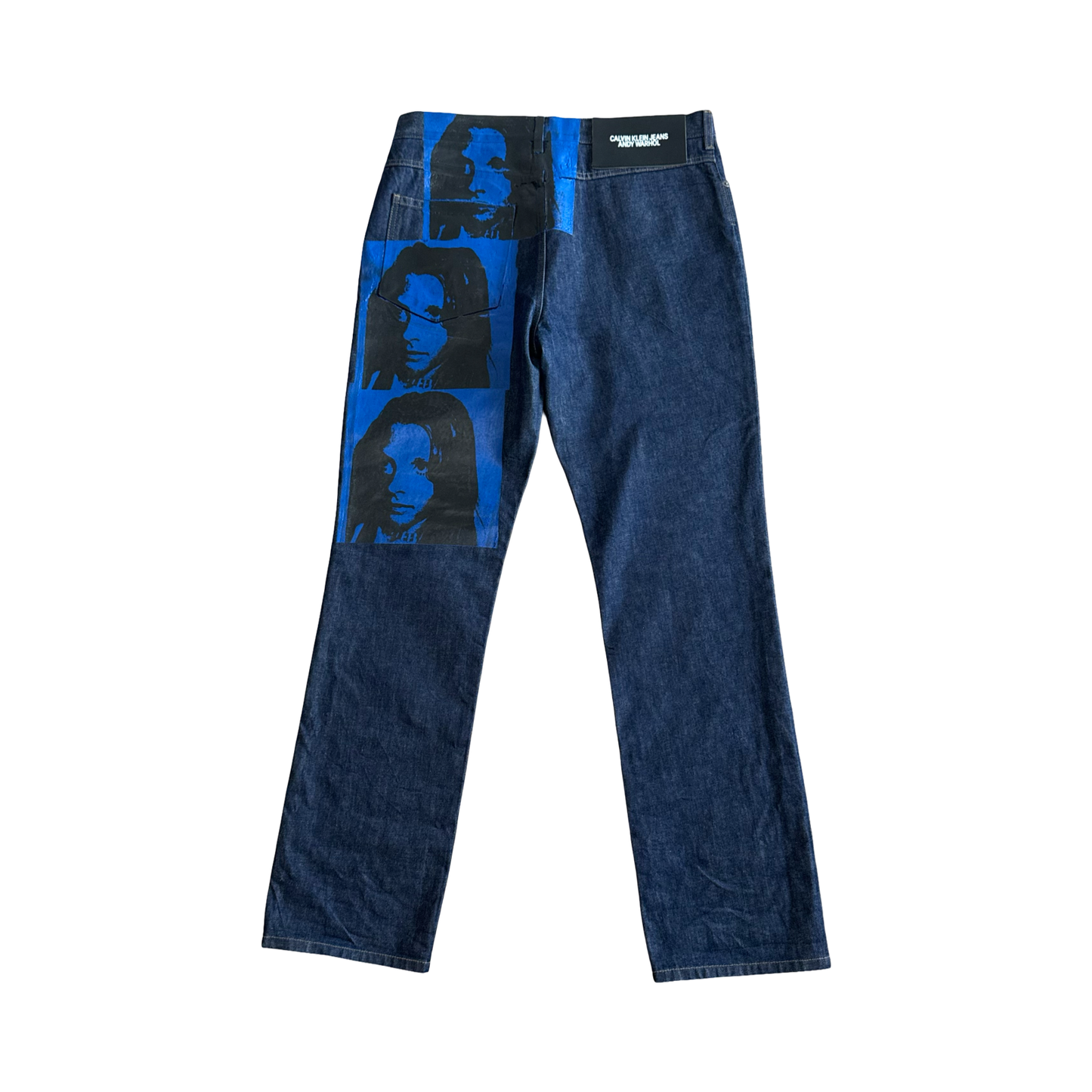 Calvin Klein x Andy Warhol Painted Raw Denim SZ 36