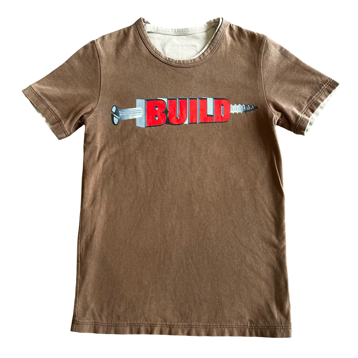 Undercover Build/Destroy Double Layer t-shirt SZ S