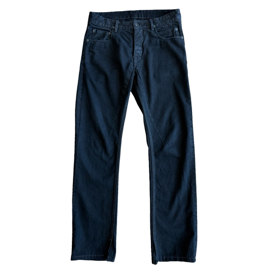 Rick Owens Berlin Cut ‘Black Matte’ Denim SZ 31
