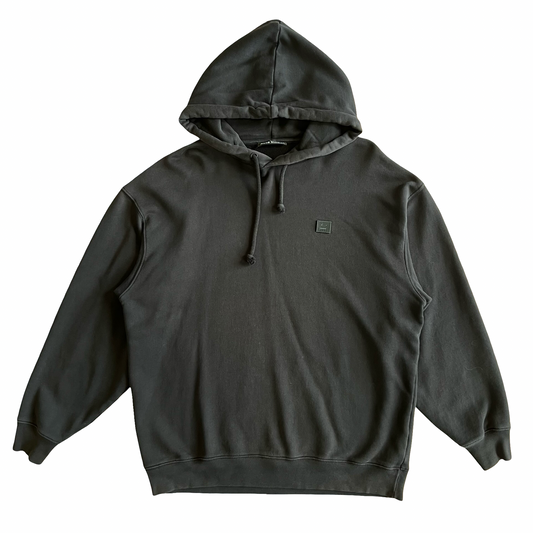 Acne Studios Black Logo Patch Hoodie SZ M