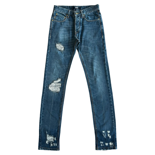 Raf by Raf Dark Wash Distressed Denim SZ 28
