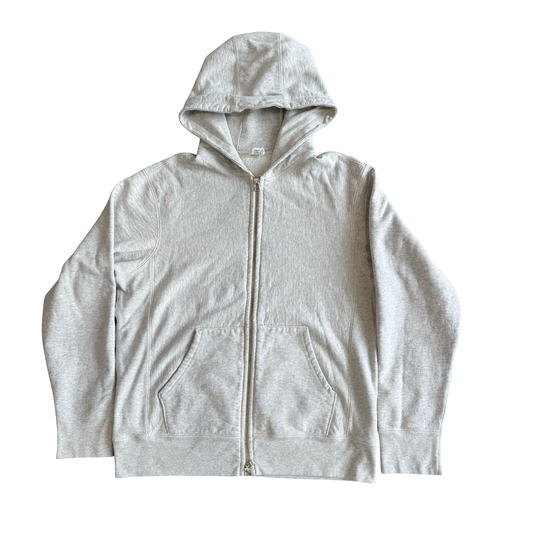 3Sixteen Grey Doublezip Hoodie Sz XL