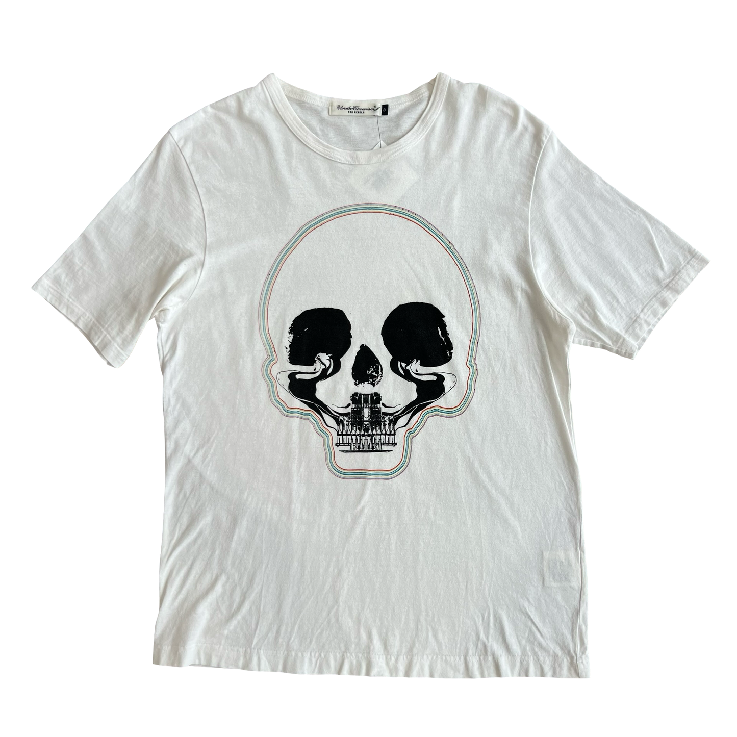 Undercover Rainbow Skull T-Shirt SZ 3