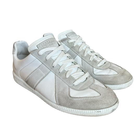 Margiela White/Grey GAT Sneakers SZ 42