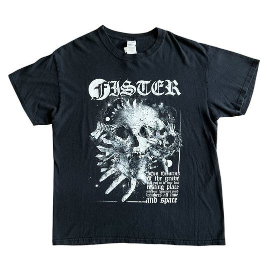 Vintage Y2K Fister Doom Metal T-Shirt SZ L