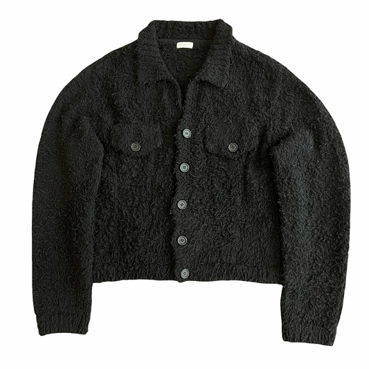 Dries Van Noten Fuzzy Trucker Jacket SZ