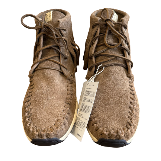 Visvim FBT Yucca Moc Shaman Veg suede