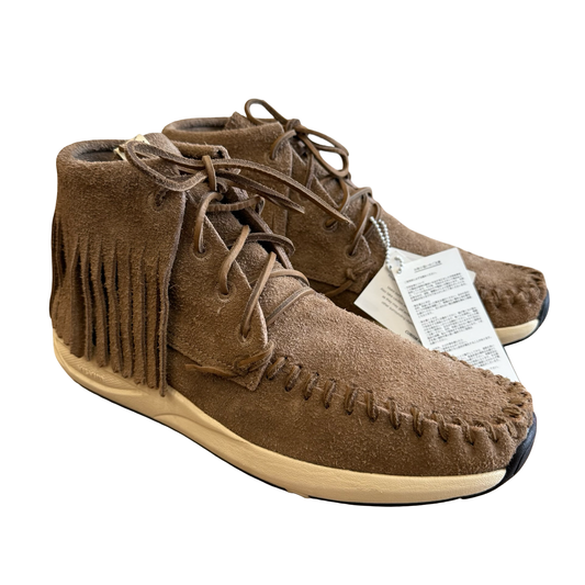 Visvim FBT Yucca Moc Shaman Veg suede