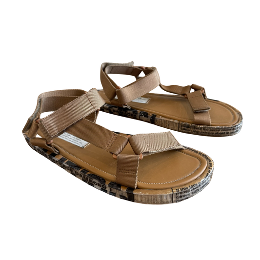 Margiela Limited Edition Packing Tape Sandals SS22 SZ 43