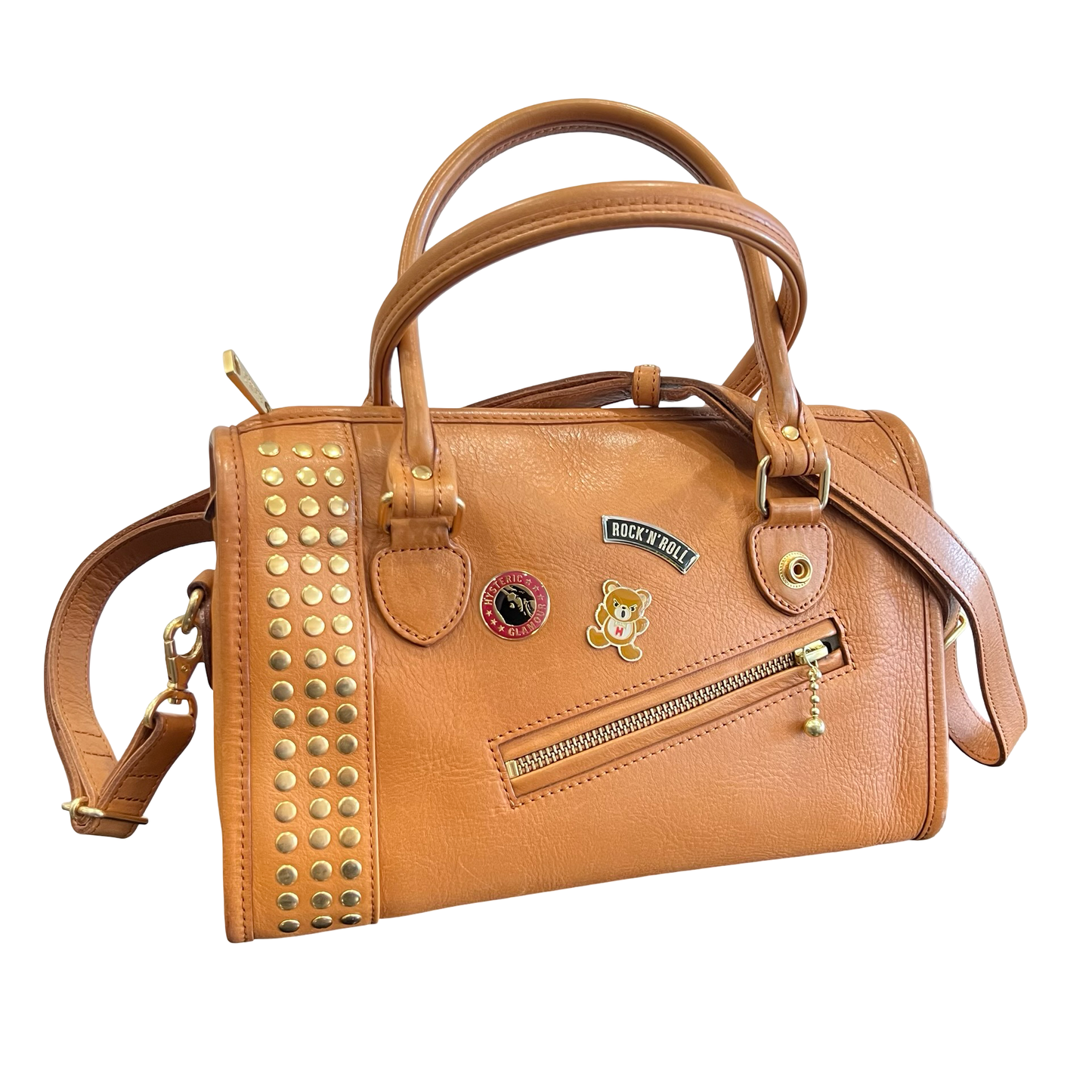 Hysteric Glamour Studded Leather Bag