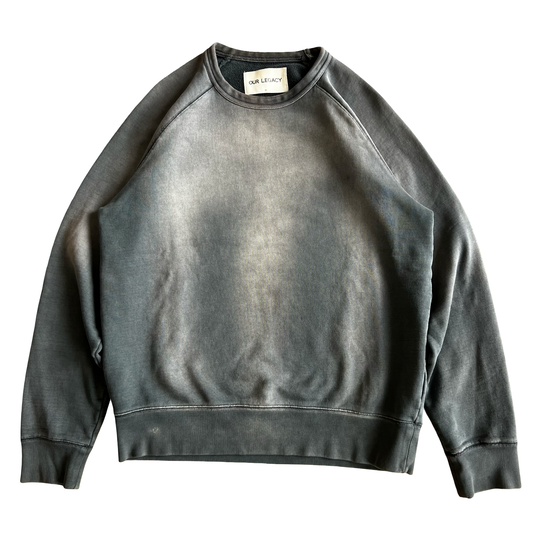 Our Legacy Sun Faded ‘Experienced’ Sweatshirt AW15 SZ 46