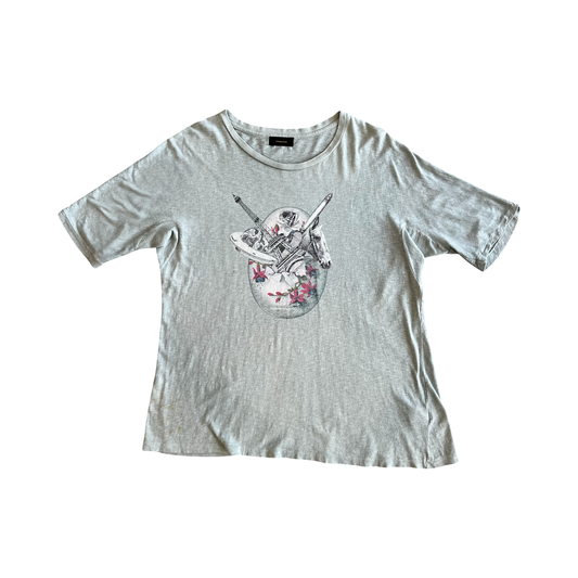 Undercover ‘Paris,UFO, Horse’ T-shirt SZ 1