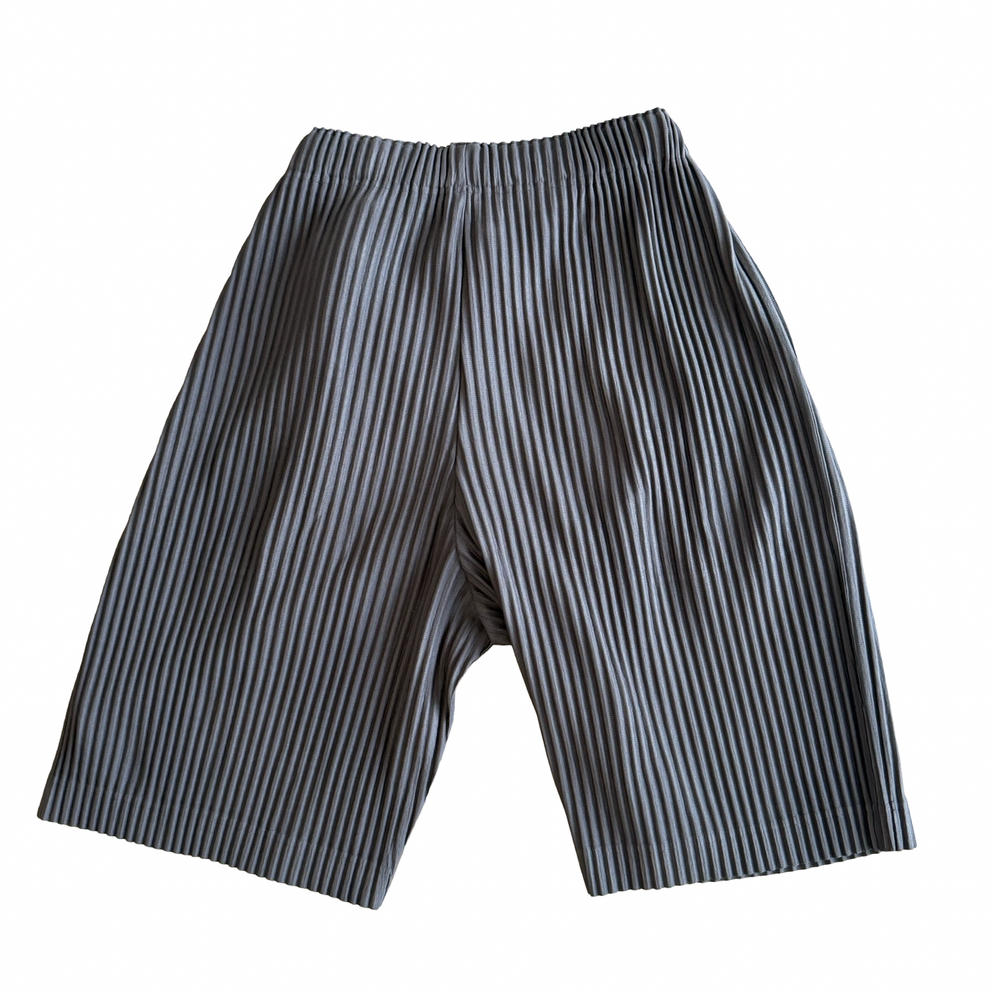 Issey Miyake Homme Brown Plisse Shorts SZ 3