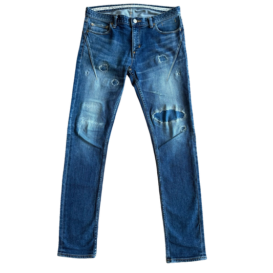 Number (N)ine Repaired Darted Jeans SZ 2