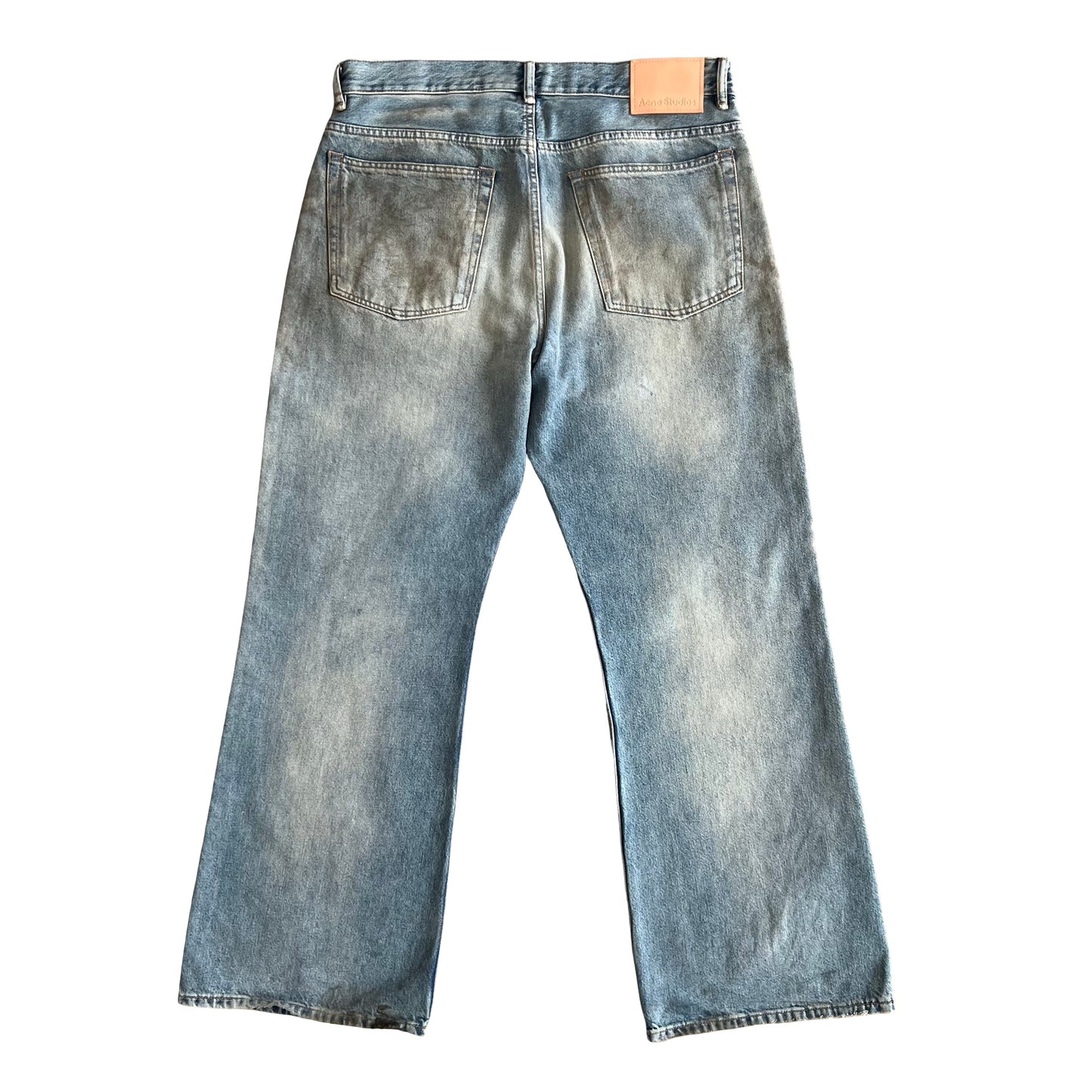 Acne Studios 2021 Distressed Mudwash Denim SZ 34
