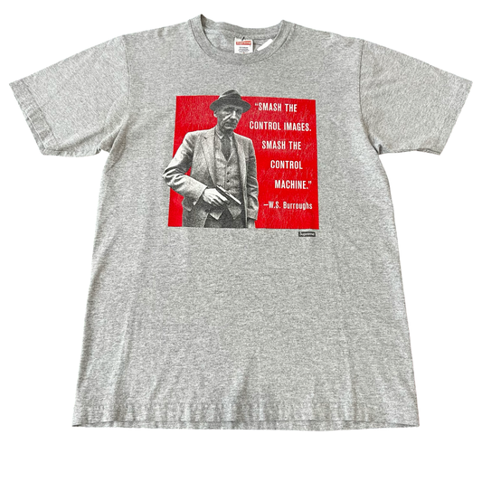 Supreme WS Burroughs Smash the Control T-shirt SS16 SZ M