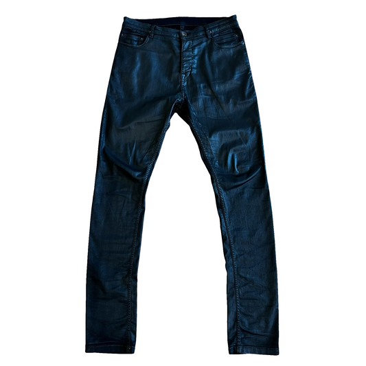 Rick Owens Waxed Torrence Denim SZ 30