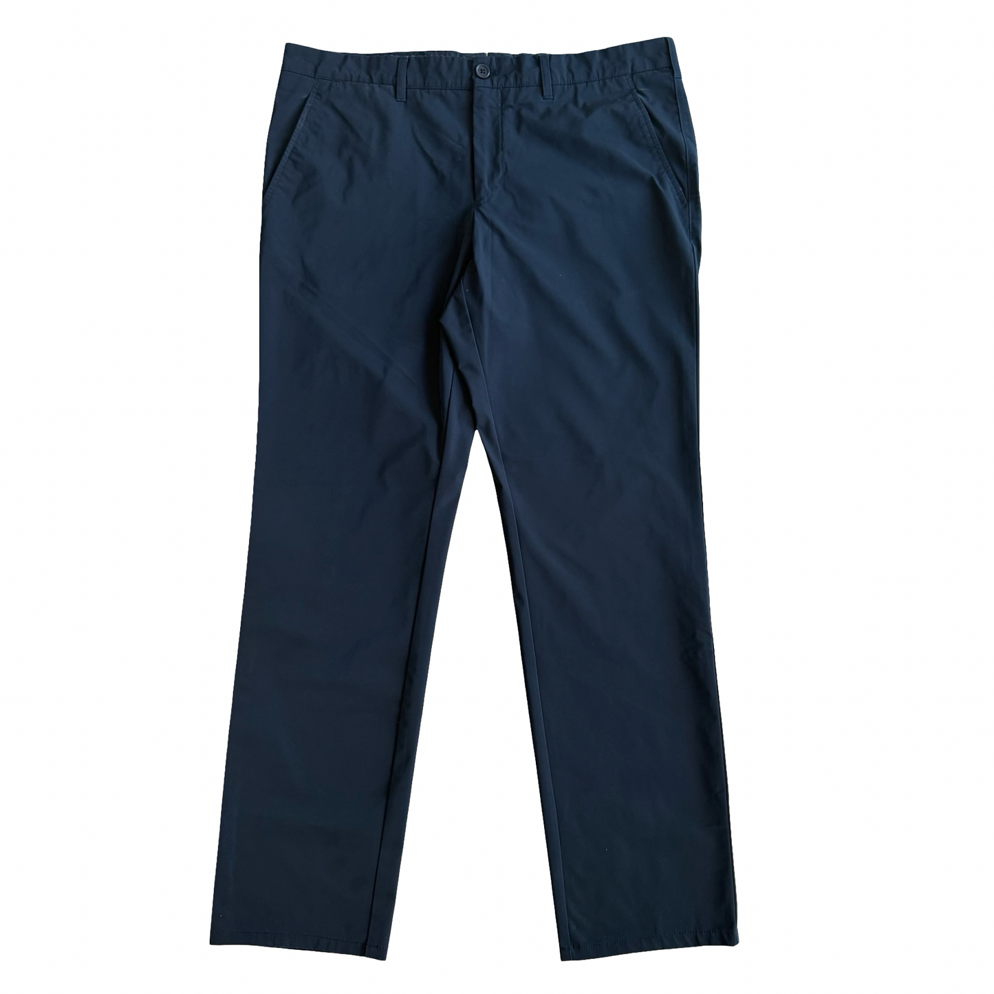 Prada Black Nylon Trousers SZ 52
