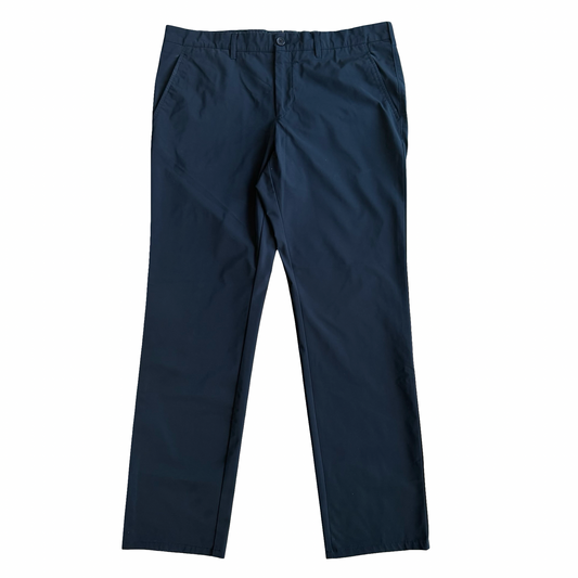 Prada Black Nylon Trousers SZ 52