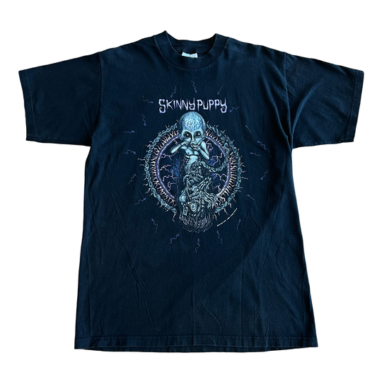 Vintage 90s Skinny Puppy 1993 Band T-Shirt SZ L