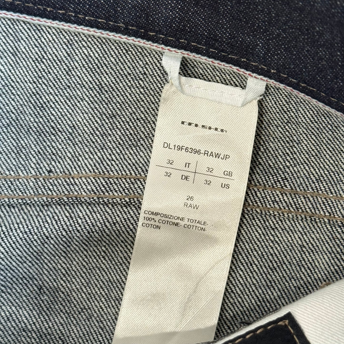 Rick Owens DRKSHDW Detroit Cut Denim SZ