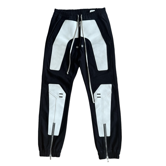 Rick Owens Larry Cargo Jogger Black/Pearl SZ 46 IT