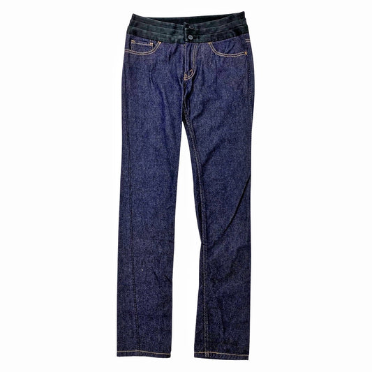 Junya Watanabe Velour Cummerbund Denim Sz Small