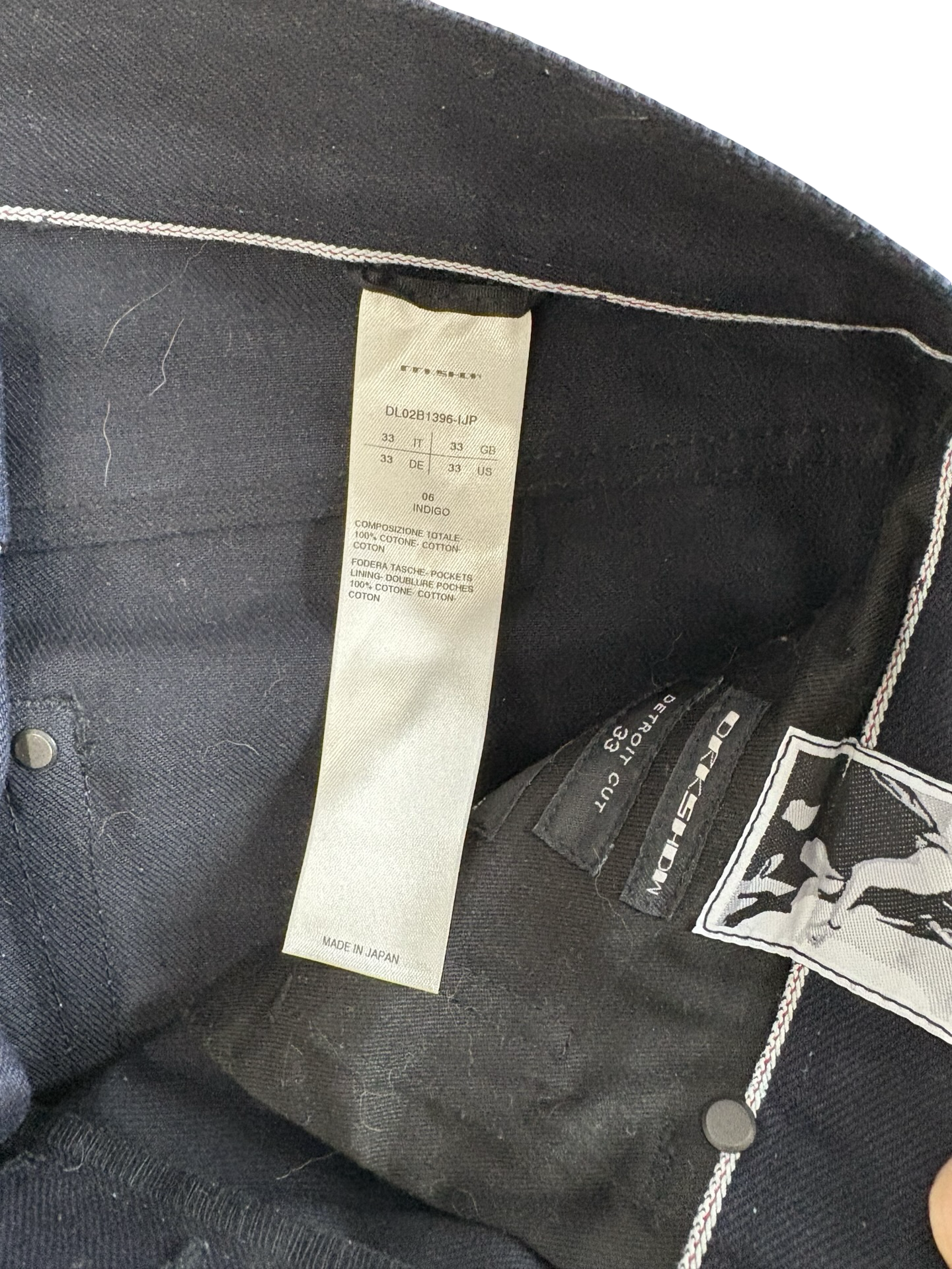 Rick Owens MIJ Indigo Detroits SZ 32