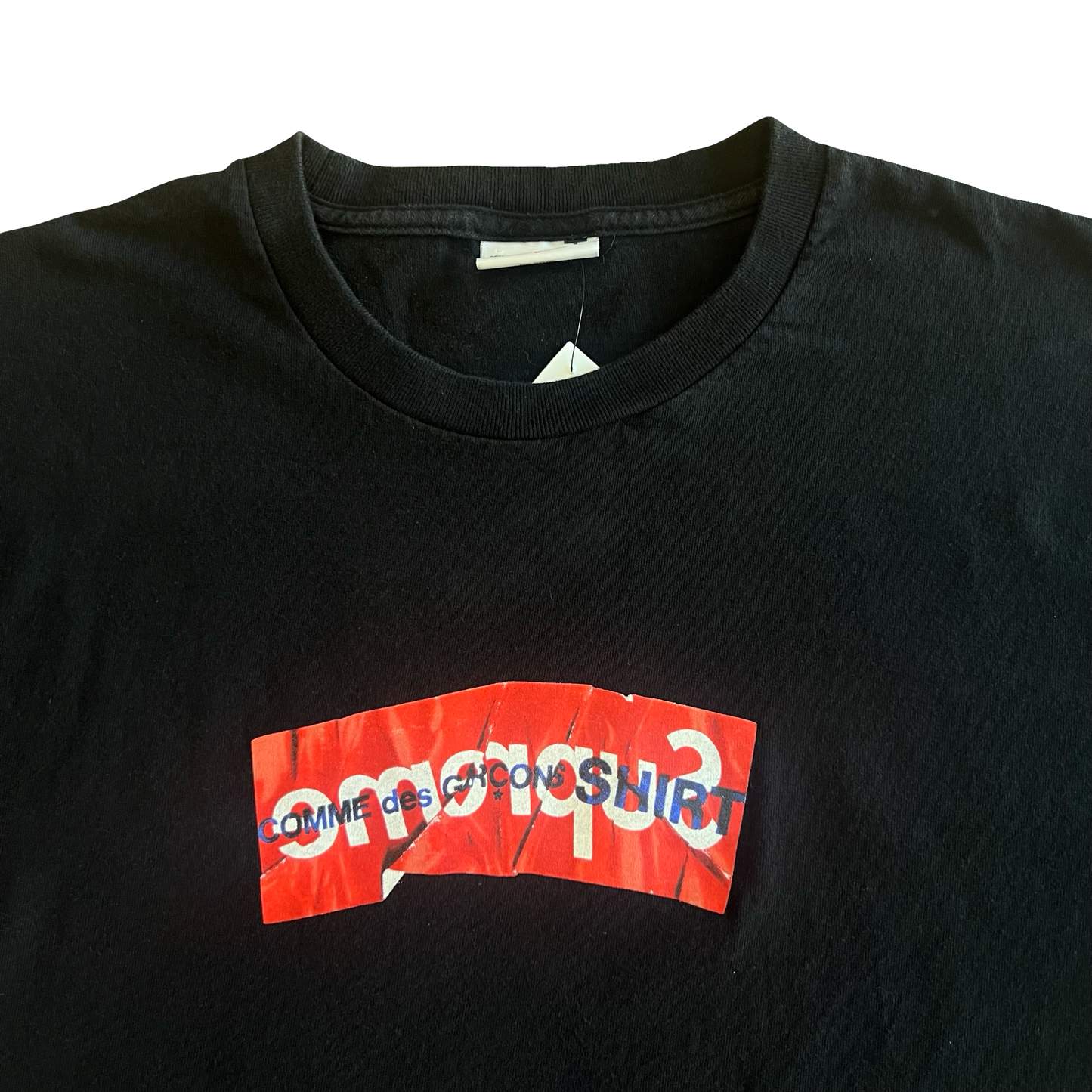 Supreme x Comme des garçons Box Logo SZ L
