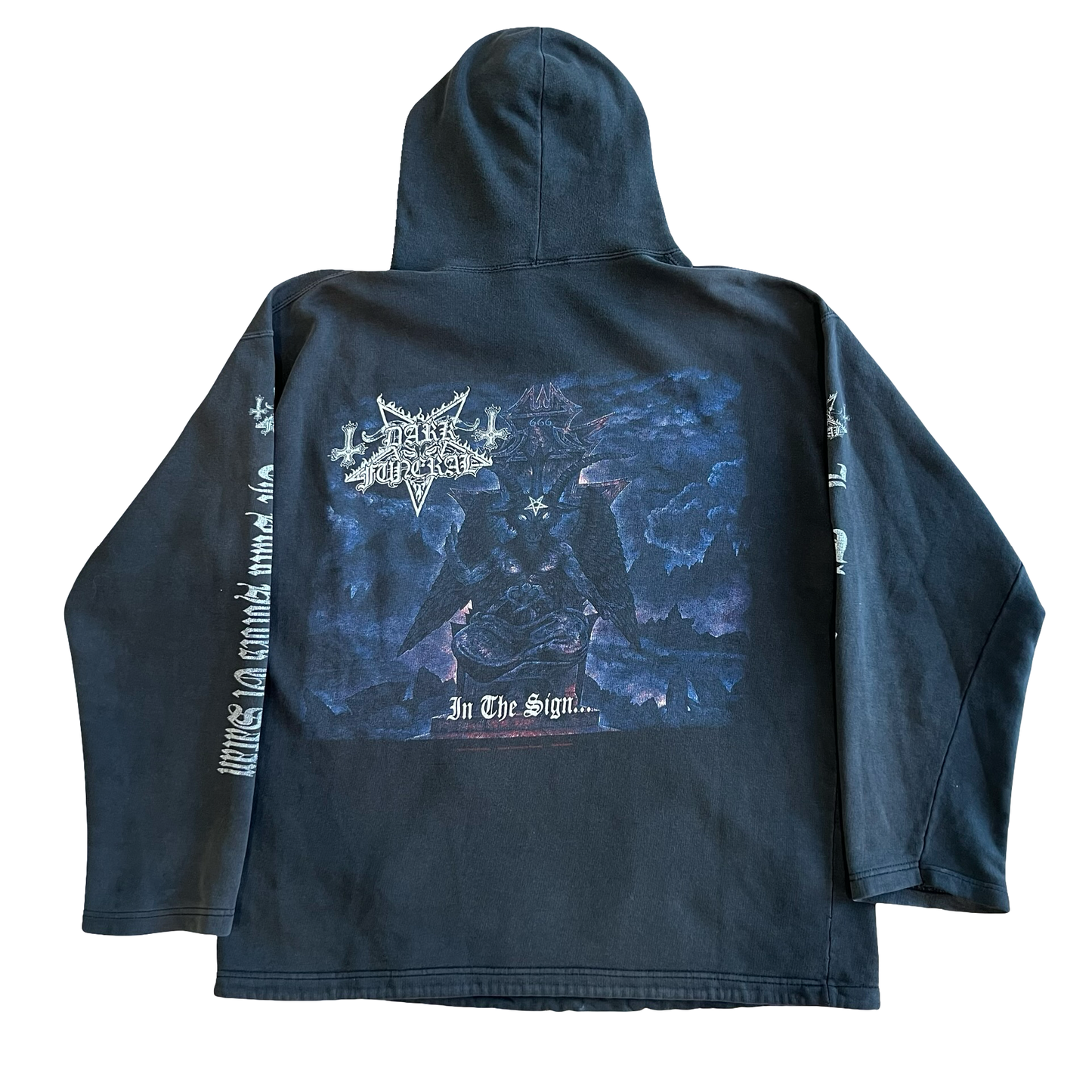 Vintage 00s Dark Funeral “In The Sign” Hoodie SZ XL