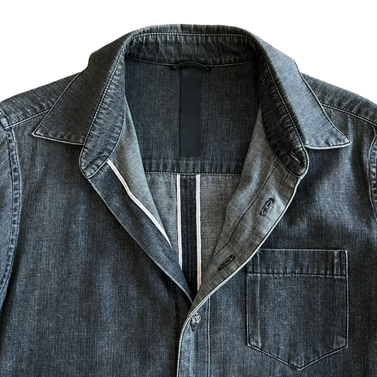 Chrome Hearts Loose Ends Selvedge Denim Button-up SZ S