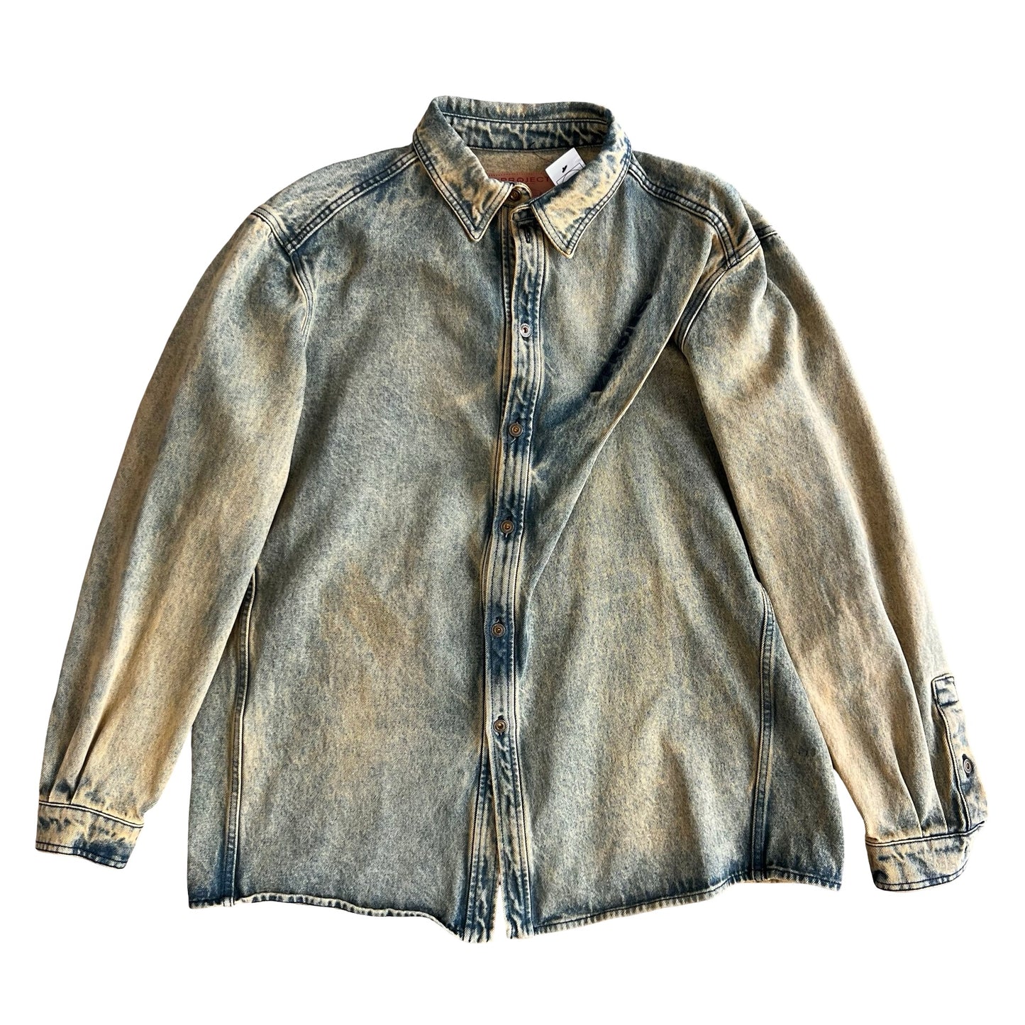 Y/Project Pinched Denim Shirt SZ L