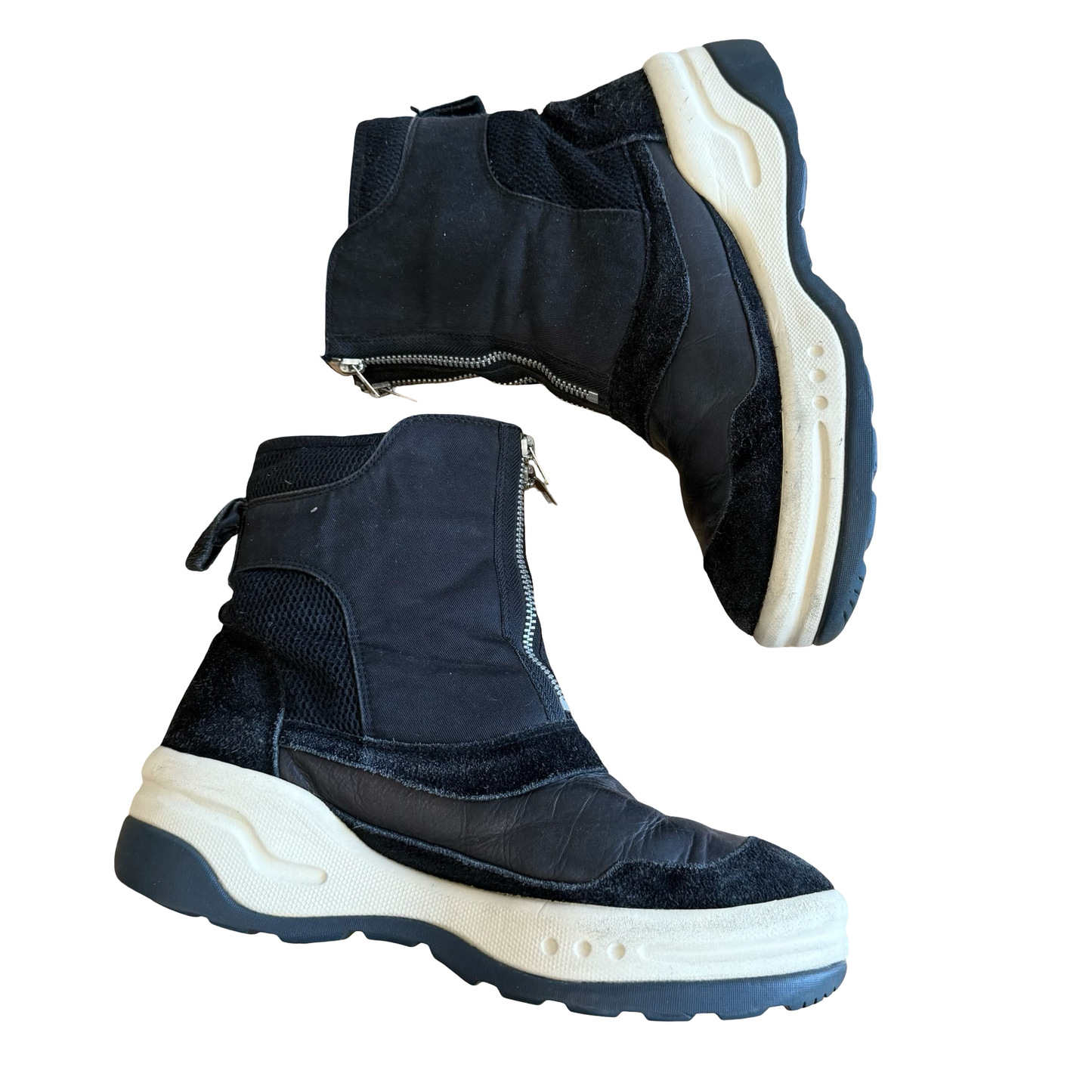 Undercover Double Zipper Boots AW07 SZ L