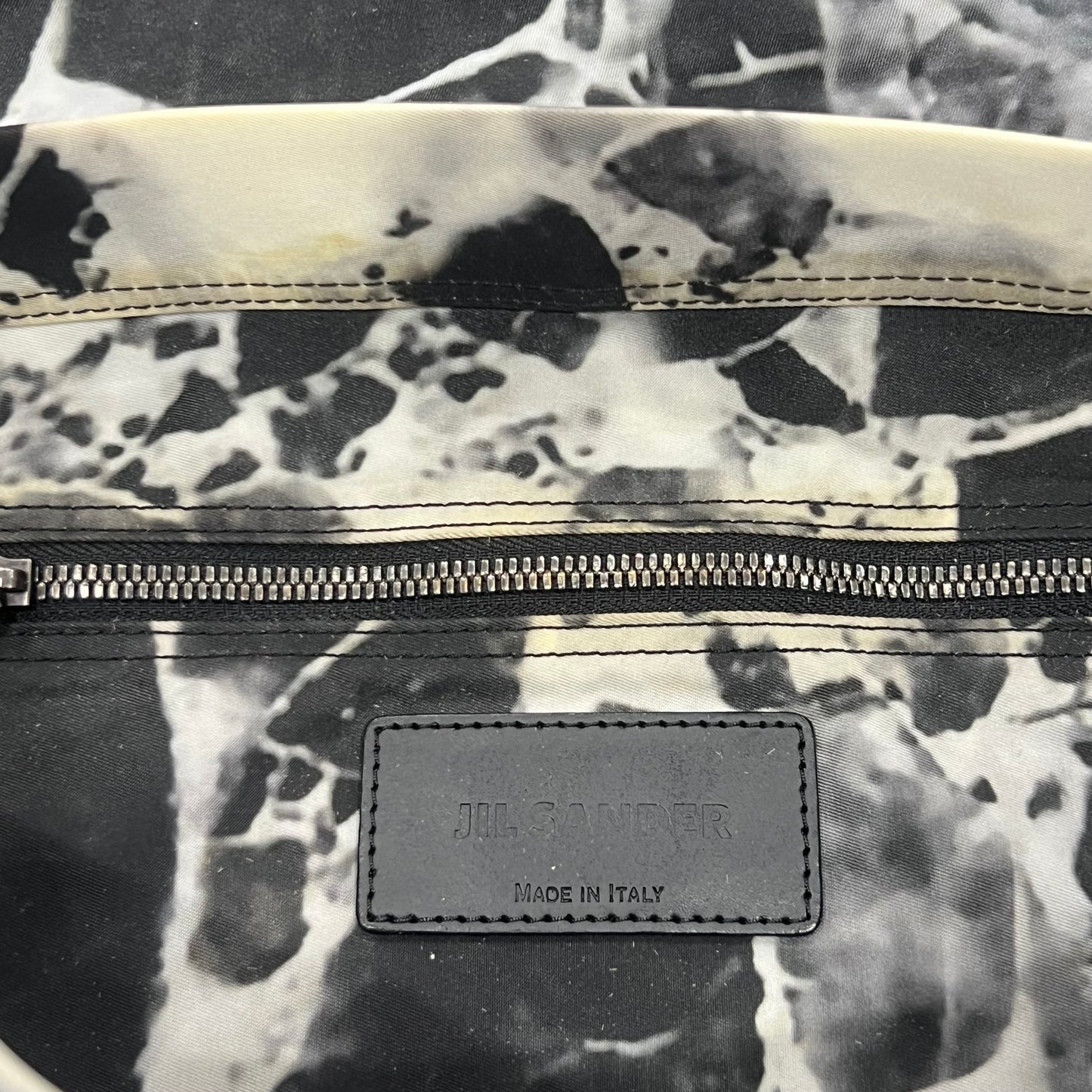 Jil Sander by Raf Simons Marble Messenger Bag AW08