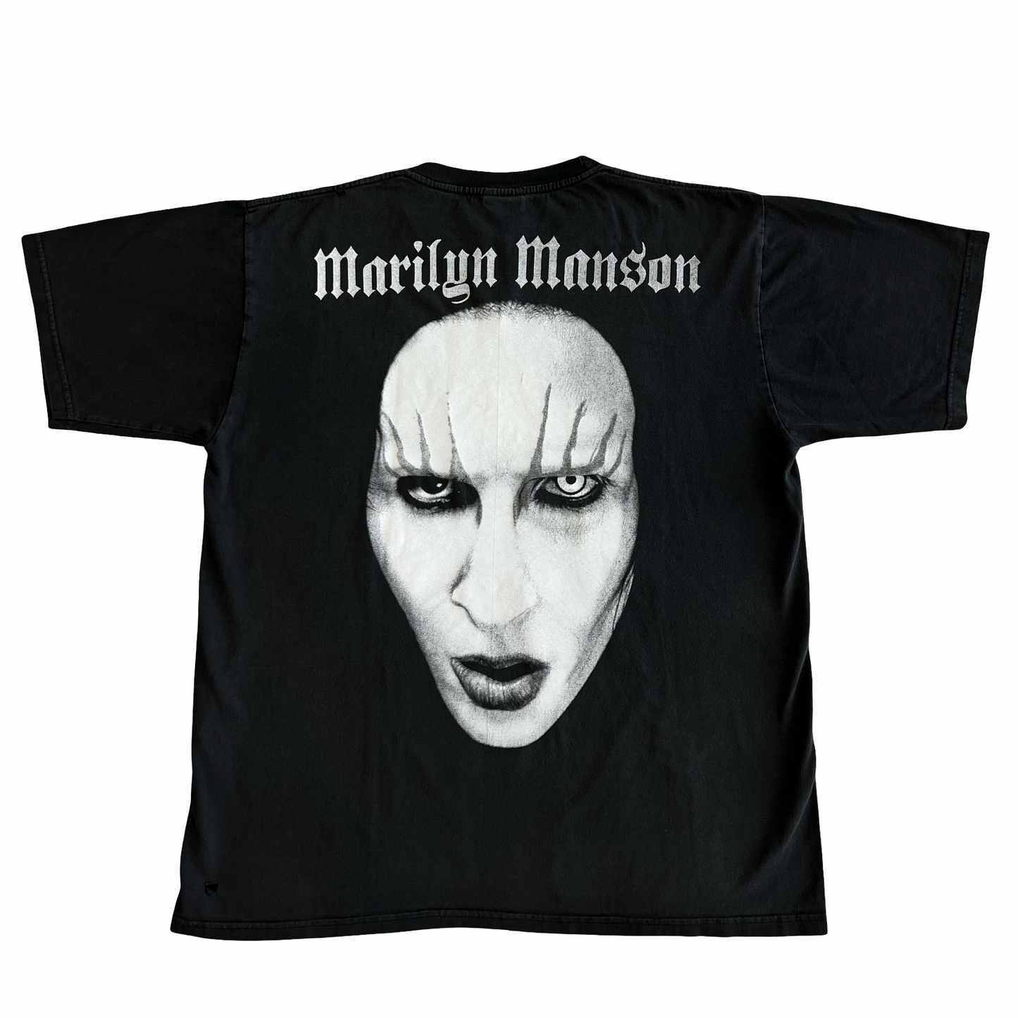 Vintage 90s Marilyn Manson Large Face T-Shirt SZ XL