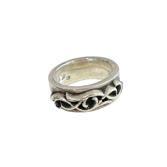 Chrome Hearts ‘Double Narrow Vine’ Ring Sz 7.5/8